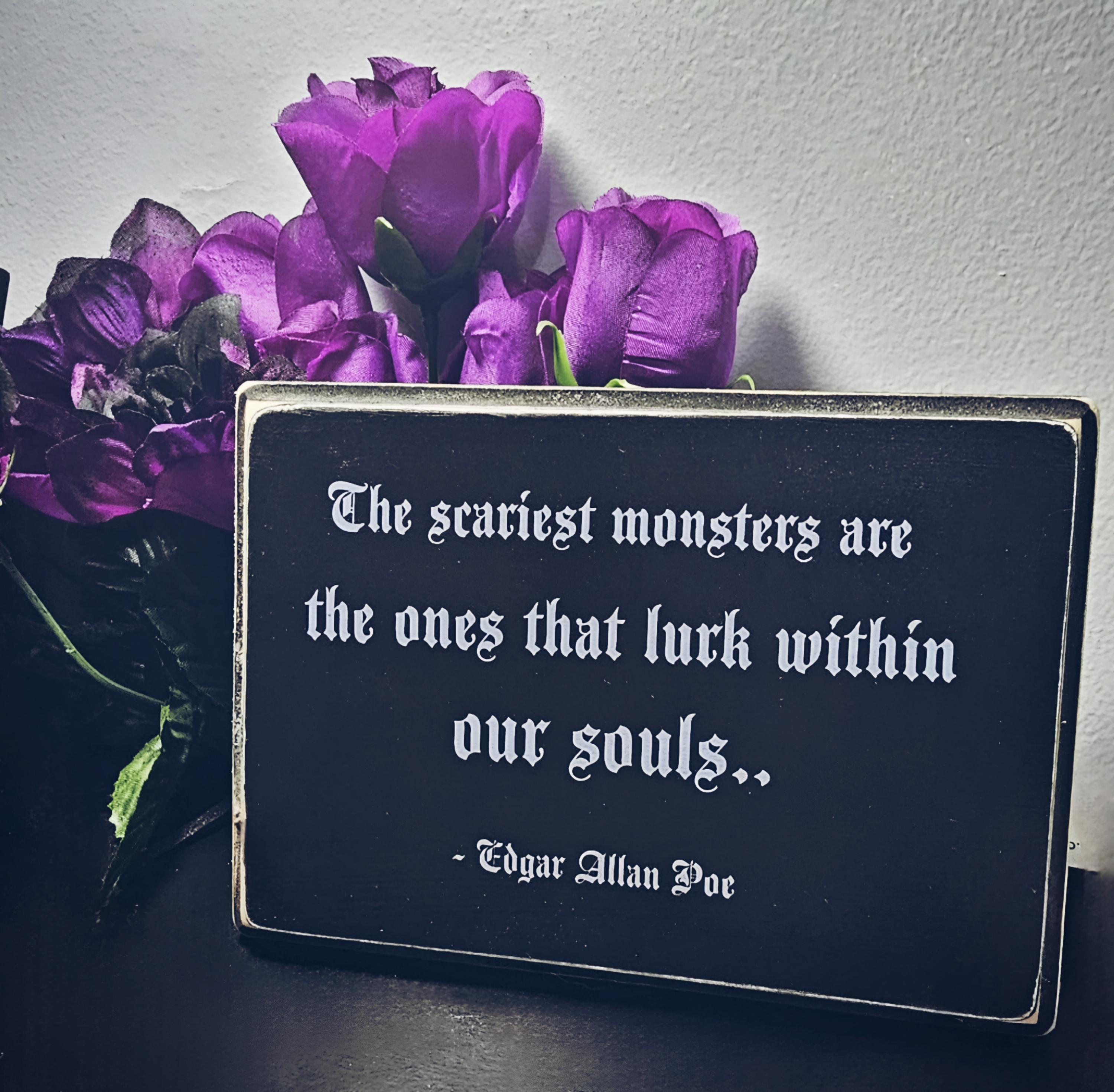 Gruseligstes Monster Wandbild