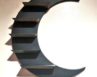 half moon wall shelf