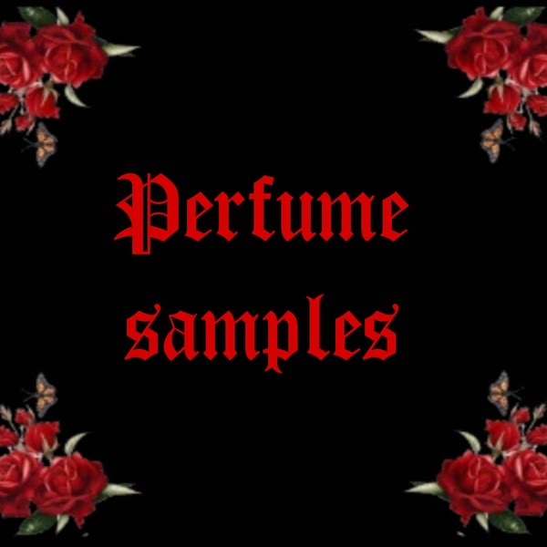 Perfume  SAMPLES