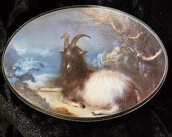 Goat in the landscape- Gerrit Dou 1660