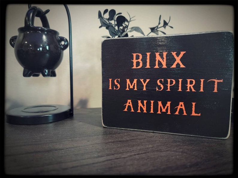 Spirit Animal Box Sign - Etsy