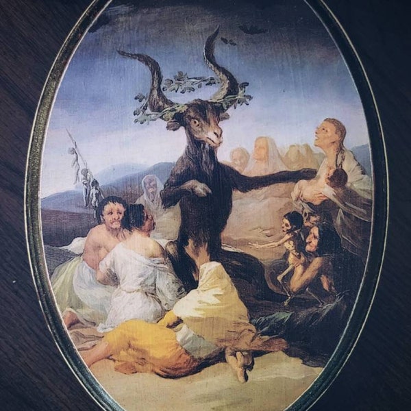 Francisco Goya wall plaque