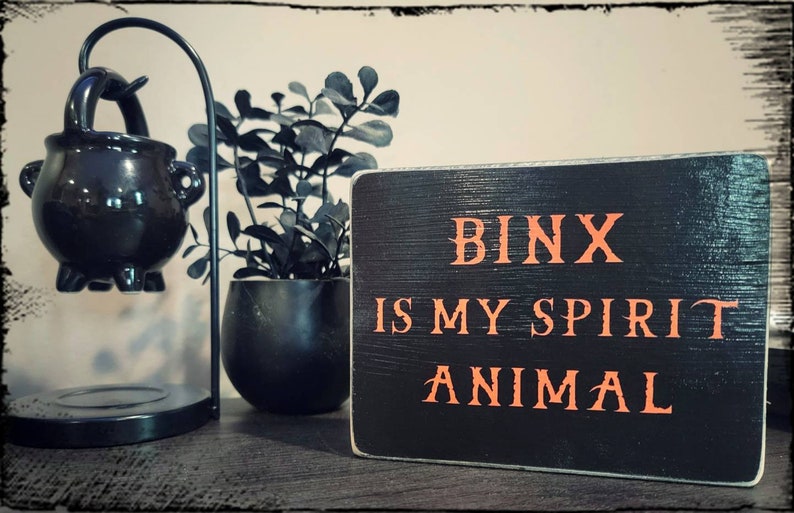 Spirit Animal Box Sign - Etsy