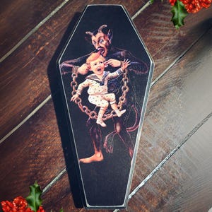 targa della bara di krampus