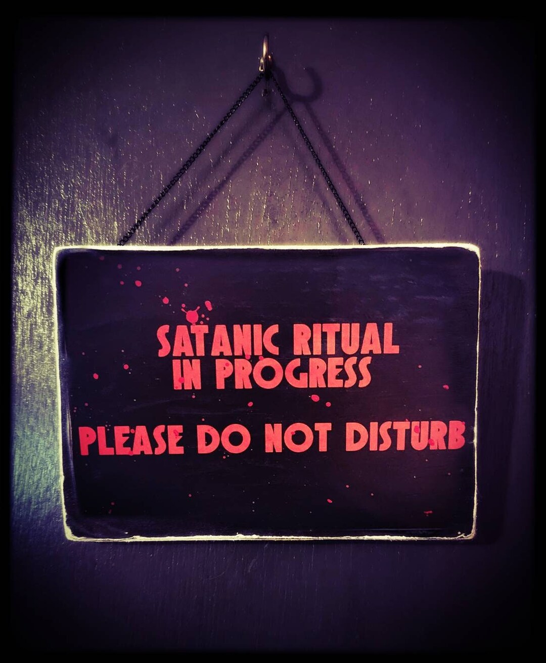 Do Not Disturb ( Satanic Rituals) - Etsy