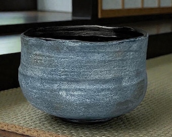Han Tsutsu-Gata Matcha Chawan