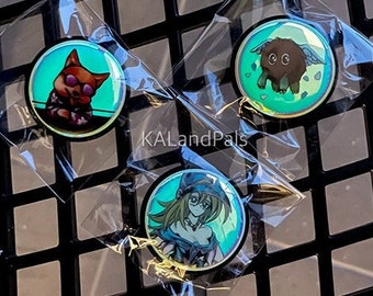 Holographic Glow in the Dark Phone Grips