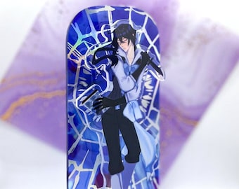 Vanitas "shattered glass" holographic foil standee