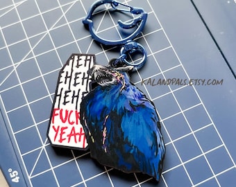 DMC5 Griffon Wooden Charm w/Birb Clasp