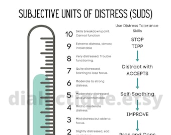 Subjective Units of Distress Handout