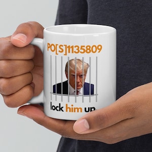 Tump Mugshot, Trump Mug,  Fulton County, Tump Indictment, Tump Arrest, Election 2024, Jack Smith, Fani Willis, Funny Political Gift