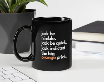 Jack Smith Mug, Indictment Day Gift, Trump Indictment, Jack Smith Fan Club, Funny Political Coffee Mugs, Funny Gifts for Him, Funny Gifts