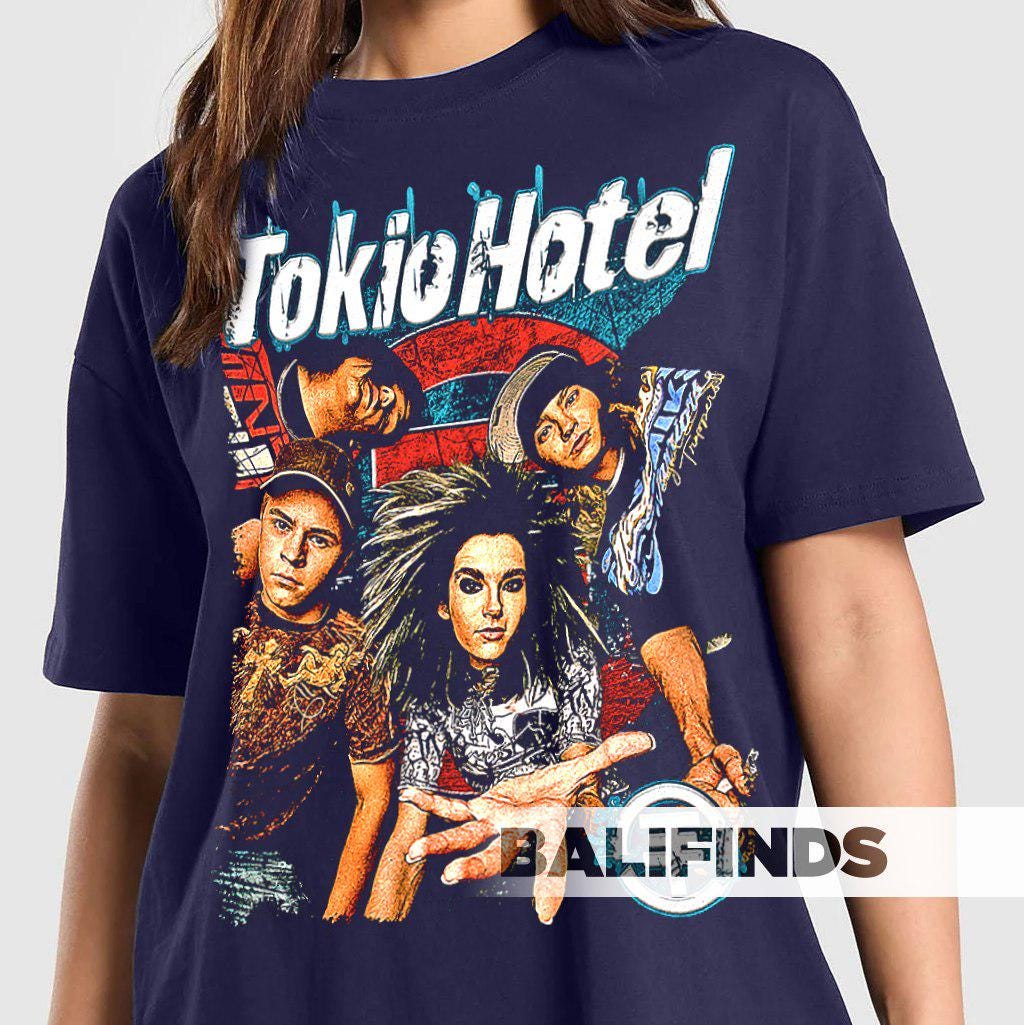 Tokio Hotel Musical Band Vintage Shirt, Tokio Hotel Merch, Tokio