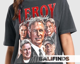 Leroy Jethro Gibbs CBS Tv Series NCIS T-Shirt - Retro Leroy Jethro Gibbs Graphic Tee - Tv Series Shirt - Leroy Jethro Gibbs Merch ID