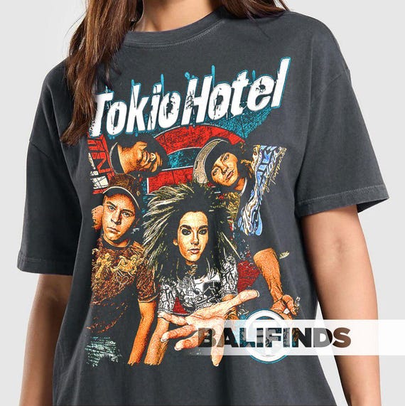 Tokio Hotel Musical Band Vintage Shirt, Tokio Hotel Merch, Tokio