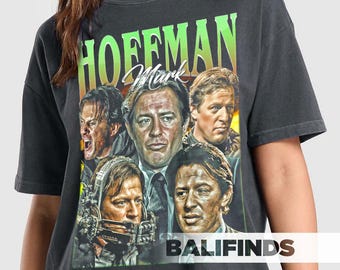 MARK HOFFMAN Saw Movie, Halloween Unisex T-Shirt - Retro Mark Hoffman Horror Graphic Tee - Tv Series Shirt - Mark Hoffman Merch ID