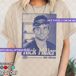 NICK MILLER New Girl Tv Series Unisex T-Shirt - Retro Nick Miller Graphic Tee - New Girl Television Sitcom Shirt - Nick Miller Merch