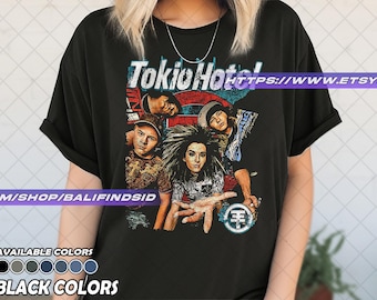 Tokio Hotel Musical Band Vintage Shirt, Tokio Hotel merch, Tokio Hotel Poster Design Graphic tee