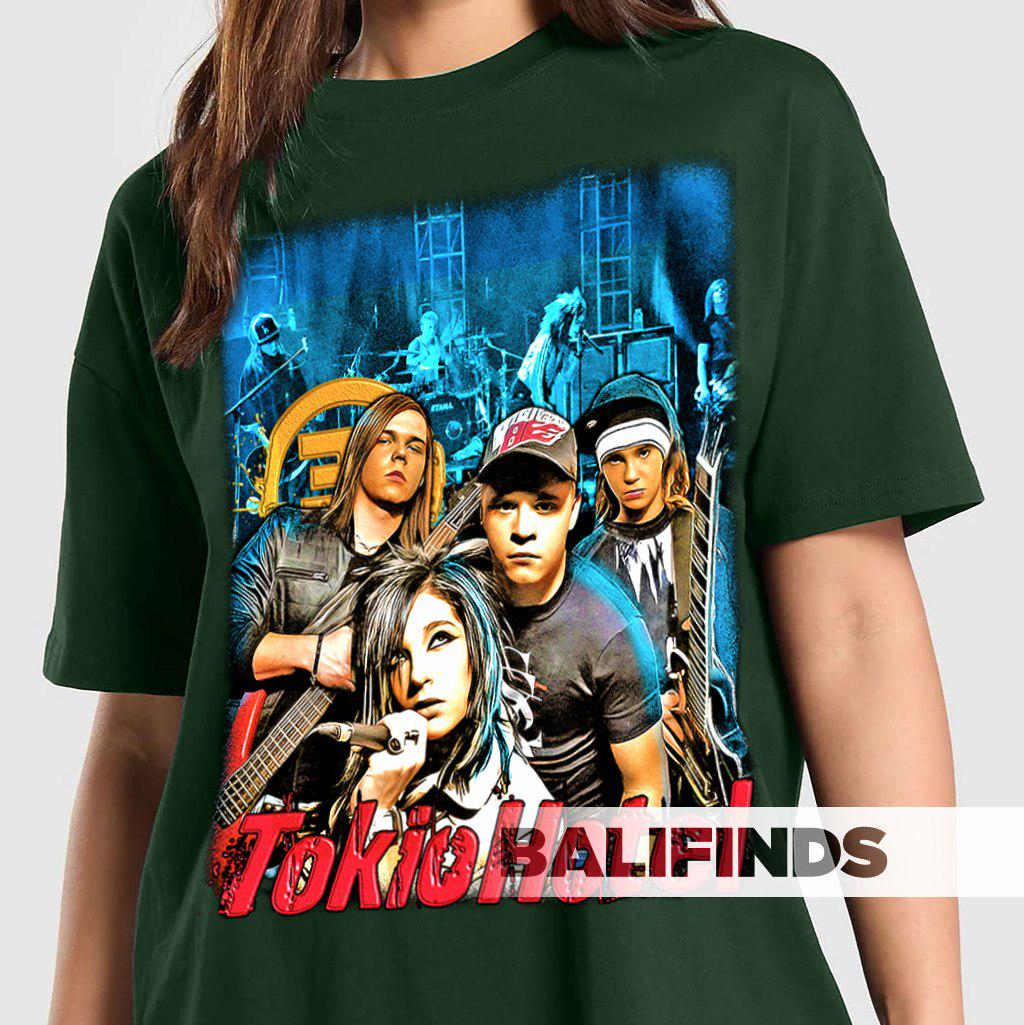 Tokio Hotel バンドTシャツ 2枚セット TOKIO HOTEL Musical Band Unisex T Shirt, Tokio Hotel Merch, Tokio
