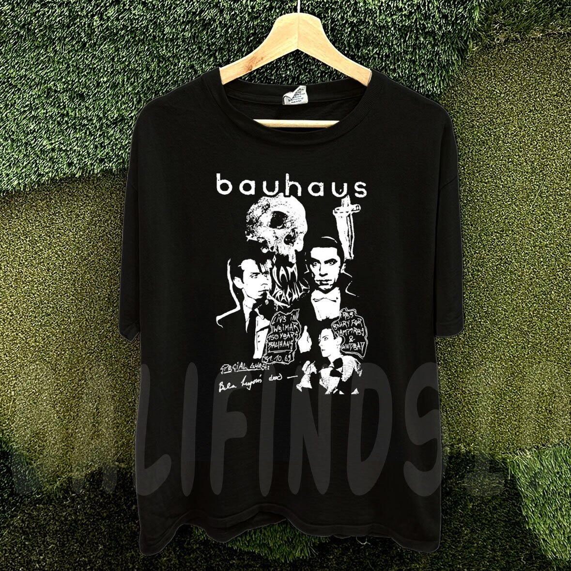 Amazon.co.jp: 柄 BAUHAUS バウハウス バンドTシャツ/Lサイズ