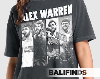 ID maglietta vintage Alex Warren Tour 2025