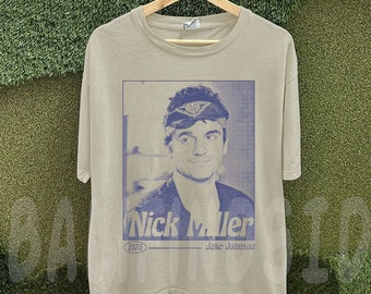 NICK MILLER New Girl Tv Series Unisex T-shirt Retro Nick Miller