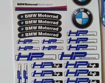 Bmw Hp4 Stickers | Etsy