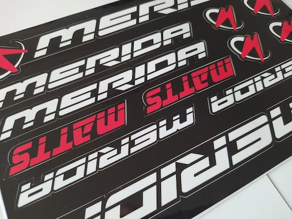 merida bike decals