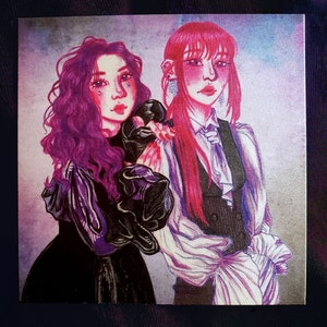 94 LINE VAMPIRE QUEENS // jiu + mini-print sua dreamcatcher
