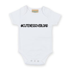 Personalised Cuteness Overload Babygrow