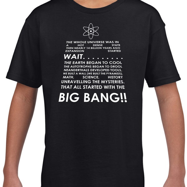 The Big Bang Theory Lyrics Childrens T-Shirt