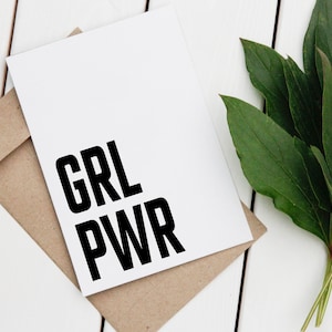 GRL PWR | Girl Power | Girls | Woman | Strong Woman | Frauen | Frauenpower