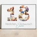 18. Geburtstag Fotocollage Alles Gute Happy Birthday Geschenk Poster