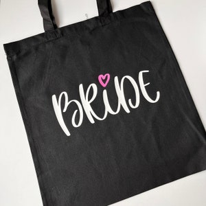 Bride | bride | JGA | Hen Party | Team Bride | jute bag | pouch | carry bag
