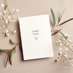 Danke Mama | Karte | Muttertag | Danke | Mum | Mothersday | Frauentag | Thank you
