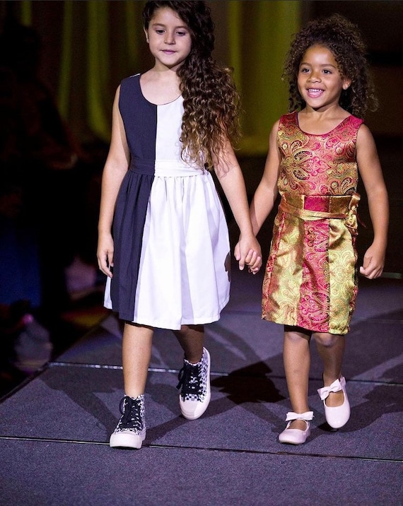Black and white dresses for kids online