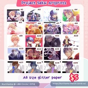 Projeto Sekai e From Argonavis Artprints de Kuriitama