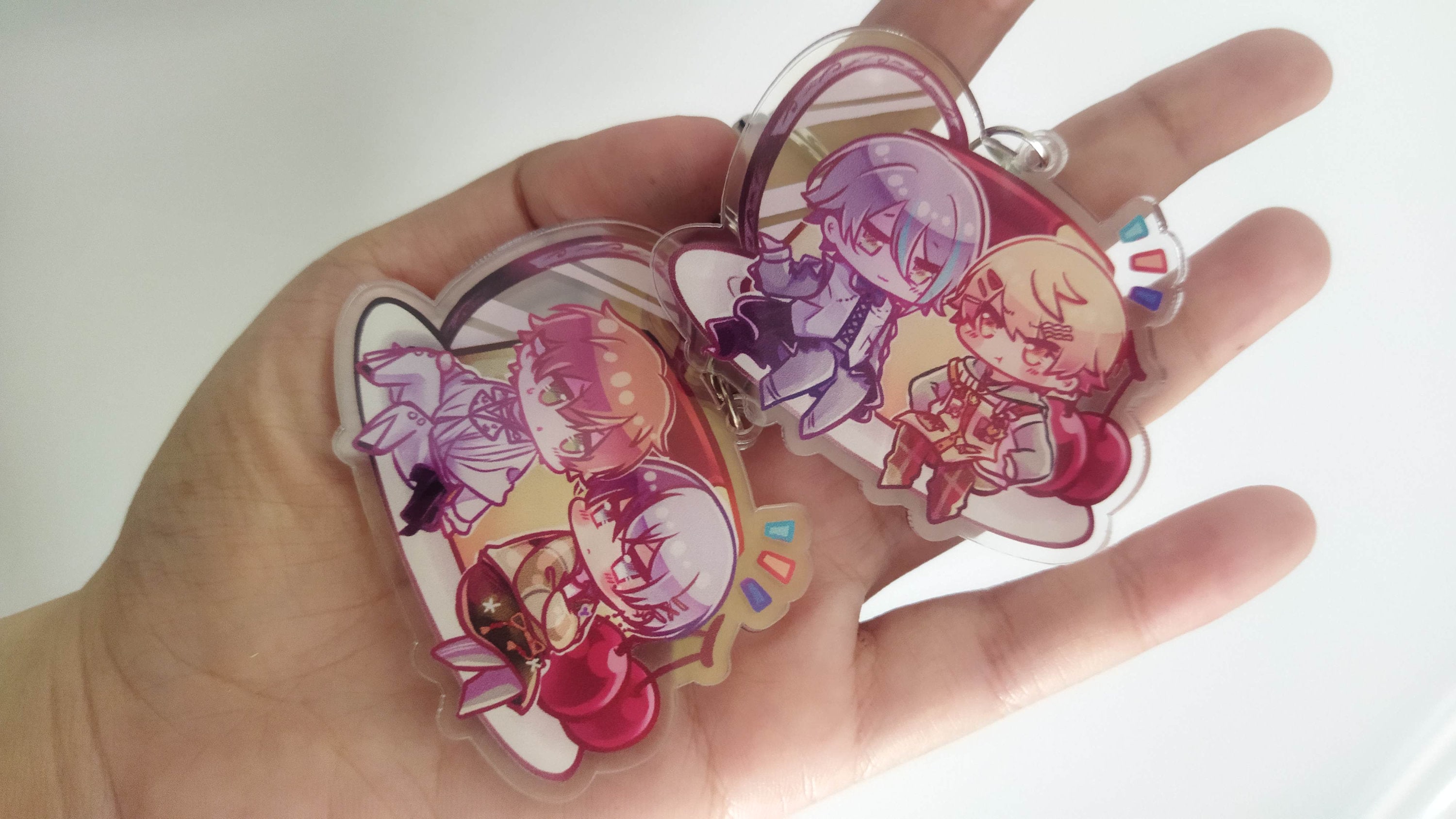 April Fools' Devils Manner X Booo! Akitoya and Ruikasa Acrylic