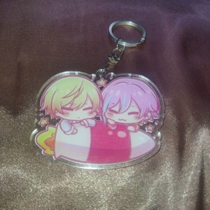 Project Sekai ruikasa pair keychain fanmerch by kuriitama