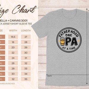 IPA Fatherhood T-Shirt: Craft Beer Dad Apparel image 2