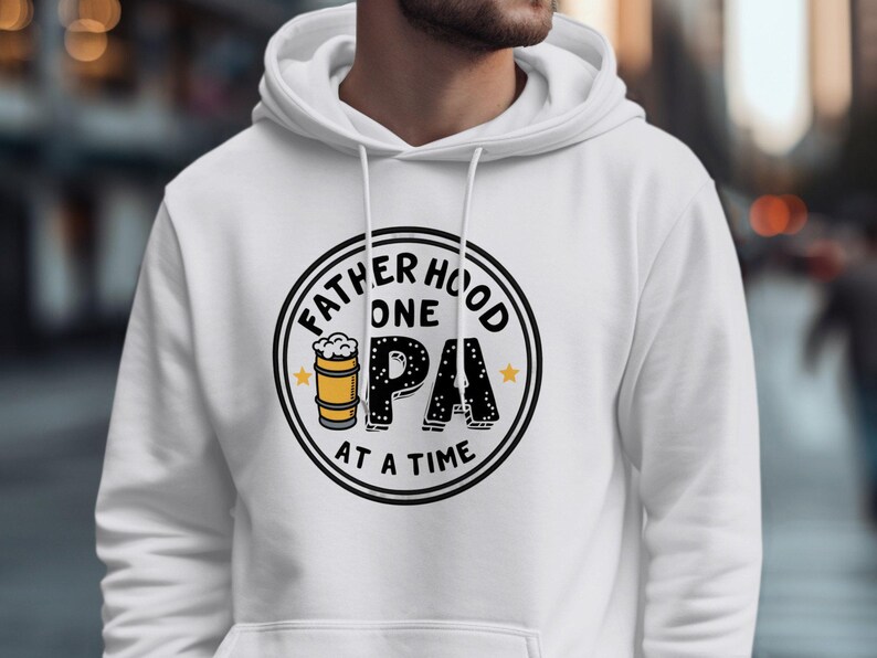 IPA Fatherhood T-Shirt: Craft Beer Dad Apparel image 9