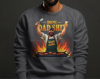 Camiseta engraçada para pai com churrasco: presente do mestre da churrasqueira