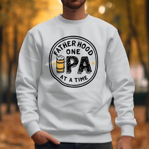 IPA Fatherhood T-Shirt: Craft Beer Dad Apparel image 6