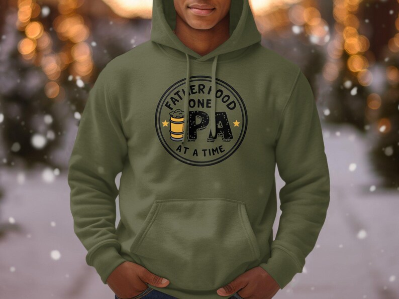 IPA Fatherhood T-Shirt: Craft Beer Dad Apparel image 7