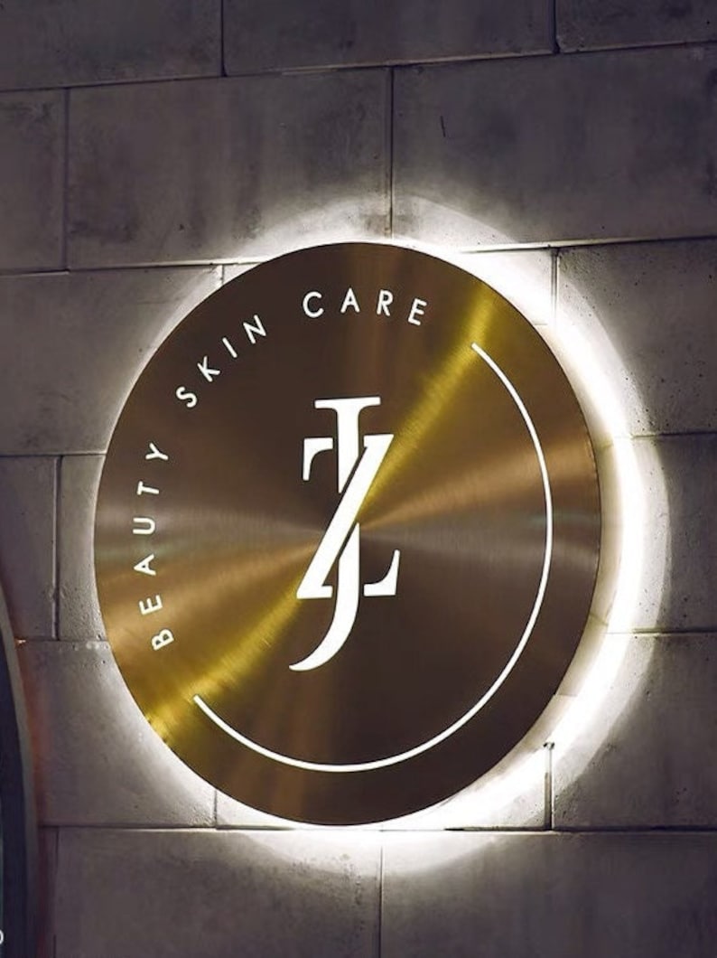 Custom Logo Signcustom Lightboxled Backlit Lightboxacrylic Etsy