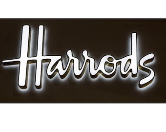 Aangepast logobord-bord met achtergrondverlichting-bord van acryl-aangepast zakelijk bord-neonbord-bord spa salonwinkel-kantoor winkellogobord-muurbord-led-logobord