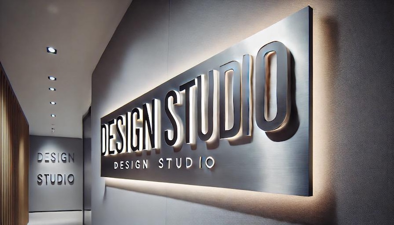Custom Backlit Sign | Backlit Logo Sign | Custom Business Sign | LED ...