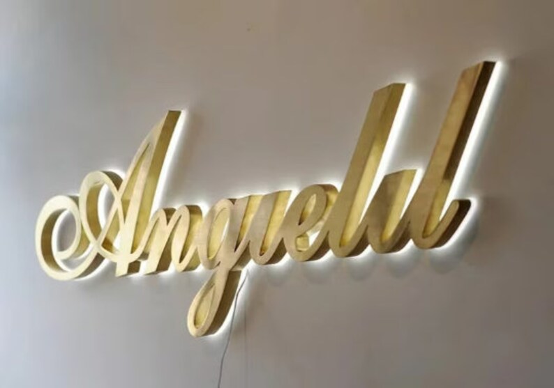 Custom Business Sign | 3d Backlit Sign | Metal Backlit Signs | Custom ...