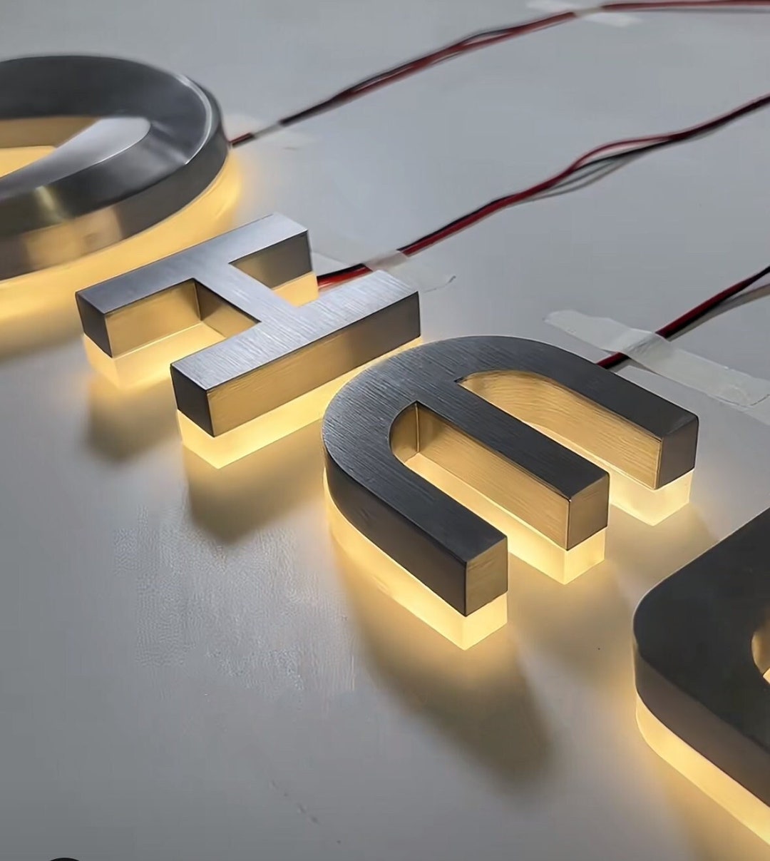 Custom Business Sign | 3d Backlit Sign | Metal Backlit Signs | Custom ...