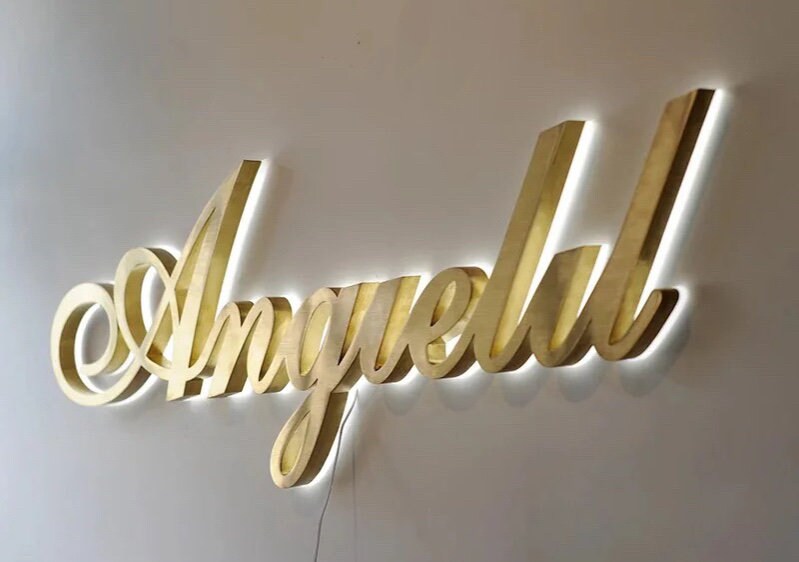 Custom Logo Sign-custom Lightbox Laser Cut Sign-backlit Logo - Etsy